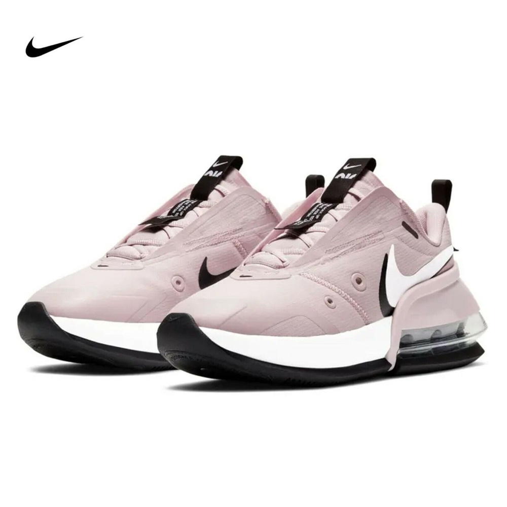 NEW NIKE women's air max up running shoes in champagne/white/black